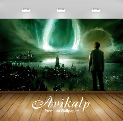 

Avikalp Abstract Wallpaper(60.96 cm X 91.44 cm)