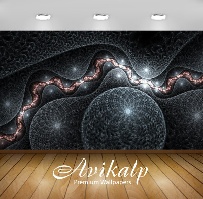 

Avikalp Abstract Wallpaper(60.96 cm X 91.44 cm)