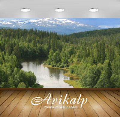 Avikalp Nature Wallpaper(60.96 cm X 91.44 cm)