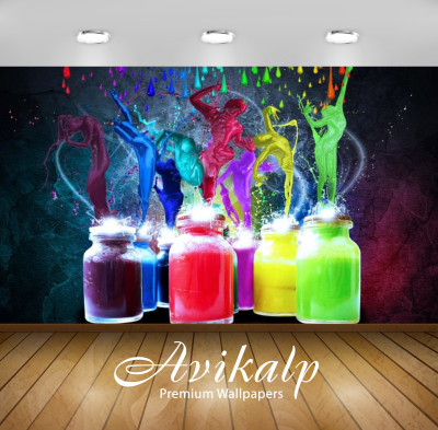 

Avikalp Abstract Wallpaper(60.96 cm X 91.44 cm)