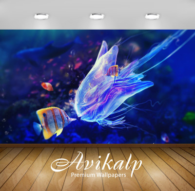 

Avikalp Abstract Wallpaper(60.96 cm X 91.44 cm)