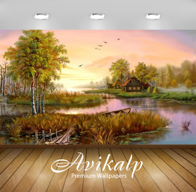 

Avikalp Nature Wallpaper(152.4 cm X 182.88 cm)
