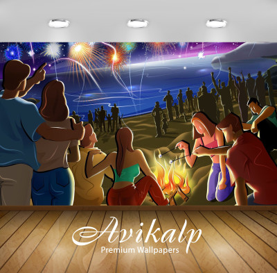 

Avikalp Animation & Cartoons Wallpaper(60.96 cm X 91.44 cm)