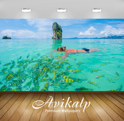 

Avikalp Nature Wallpaper(60.96 cm X 91.44 cm)