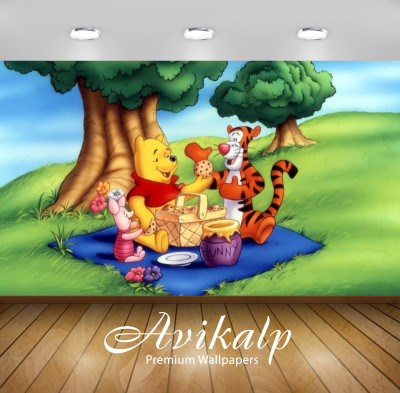 Avikalp Animation & Cartoons Wallpaper(60.96 cm X 91.44 cm)