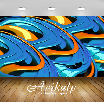 

Avikalp Abstract Wallpaper(60.96 cm X 91.44 cm)