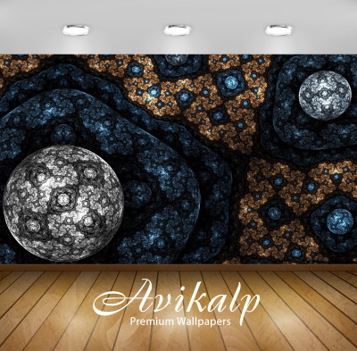 

Avikalp Abstract Wallpaper(60.96 cm X 91.44 cm)