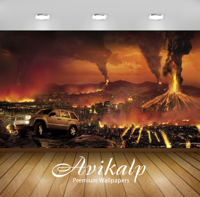 

Avikalp Nature Wallpaper(213.36 cm X 274.32 cm)