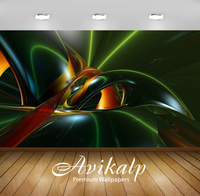 

Avikalp Abstract Wallpaper(60.96 cm X 91.44 cm)