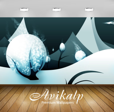 

Avikalp Abstract Wallpaper(60.96 cm X 91.44 cm)