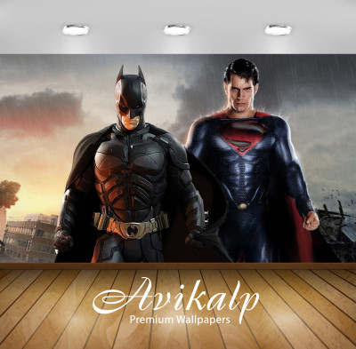 

Avikalp Superheroes Wallpaper(60.96 cm X 91.44 cm)