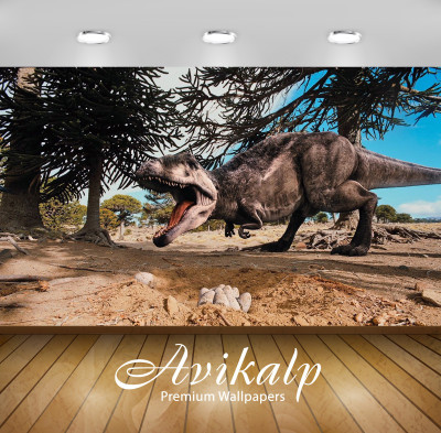 Avikalp Animals Wallpaper(60.96 cm X 91.44 cm)