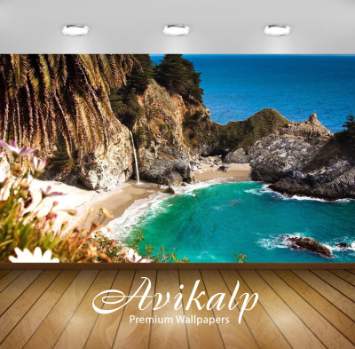 Avikalp Nature Wallpaper(213.36 cm X 274.32 cm)