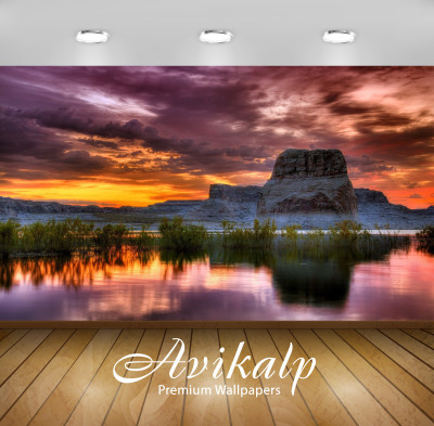Avikalp Nature Wallpaper(60.96 cm X 91.44 cm)