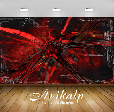 

Avikalp Abstract Wallpaper(60.96 cm X 91.44 cm)