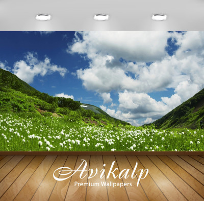 Avikalp Nature Wallpaper(182.88 cm X 213.36 cm)