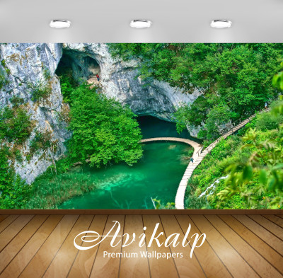 Avikalp Nature Wallpaper(60.96 cm X 91.44 cm)