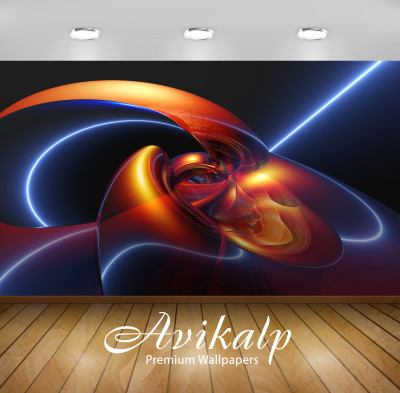 

Avikalp Abstract Wallpaper(60.96 cm X 91.44 cm)