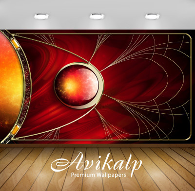 

Avikalp Abstract Wallpaper(60.96 cm X 91.44 cm)