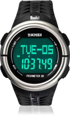 Skmei 1058 HR BLK 1058 HR Black Watch  - For Men   Watches  (Skmei)