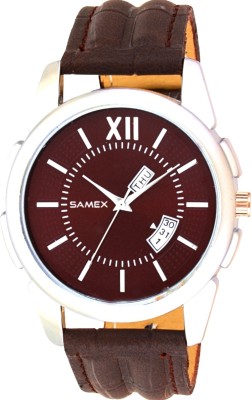 SAMEX LATEST STYLISH DAY DATE WATCH BRANDED LATEST STYLISH FASHIONABLE BEST SELLING WITH DAY DATE POPULAR DISCOUNTED WATCH MEN SALE Watch  - For Men   Watches  (SAMEX)