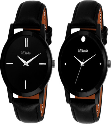 

Mikado BILLION FASHION ANALOG WATCHES COMBO FOR MEN AND BOY'S WITH 1 YEAR WARRENTY Watch - For Boys
