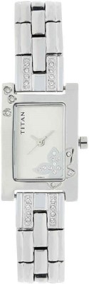 Titan Silver Dial Analog Watch  - For Women   Watches  (Titan)