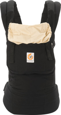 

Ergobaby 3 Position Original Baby Carrier - Black/Camel (Multi Position) Baby Carrier(Multicolor, Front Carry facing in)