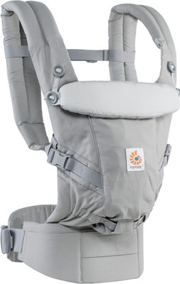 

Ergobaby Adapt 3 Position Baby Carrier - Pearl Grey (Multi Position) Baby Carrier(Grey, Hip Carry)