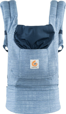 

Ergobaby 3 Position Original Baby Carrier - Vintage Blue (Multi Position) Baby Carrier(Blue, Front Carry facing in)
