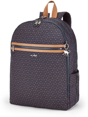 

Kipling DEEDA N 19 L Backpack(Blue), Woven blue geo