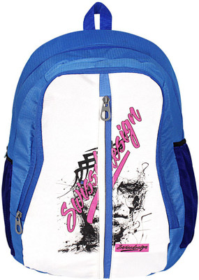 

Swiss Design Backpack With Rain cover 25 L Backpack(Blue)