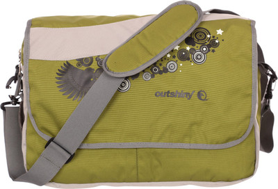 

Outshiny Messenger Bag(Black, Green)