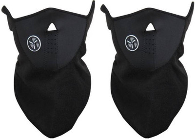 

IKJ Black Bike Face Mask for Men & Women(Size: Free, Balaclava)