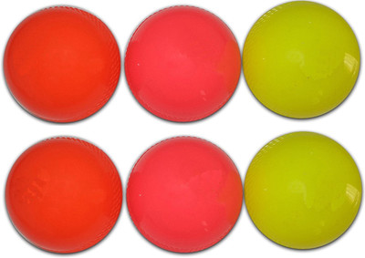 

Port Wind Rubber Cricket Rubber Ball(Pack of 6, Multicolor)