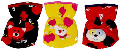 

GURU KRIPA Baby Products HK2157SMALL BOTTLE COVER ApplePrint red(Red