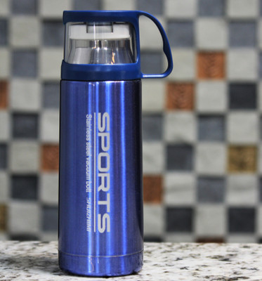 Carrera KUPPA-SPORTZ Bringing cutting-edge active sports bottles that are ideal not just for athletes but for anyone trying to reach their fitness goals. ADDITINALLY A LID WHICH IS A CUP! 350 ml Flask(Pack of 1, Blue) available at flipkart for Rs.509