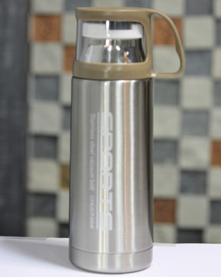 Carrera KUPPA-SPORTZ Bringing cutting-edge active sports bottles that are ideal not just for athletes but for anyone trying to reach their fitness goals. ADDITINALLY A LID WHICH IS A CUP! 350 ml Flask(Pack of 1, Steel/Chrome) available at flipkart for Rs.509