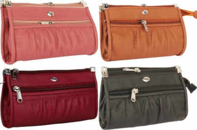 

goldeno Formal Pink, Maroon, Brown, Black Clutch, Black;brown;maroon;pink