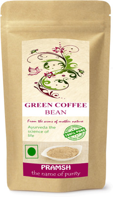 Pramsh Traders Green Coffee For Weight Loss Instant Coffee 50 g(Unflavoured, Green Coffee Flavoured) available at flipkart for Rs.135
