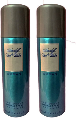 

Dahdoff Pack of 2 combo set Deodorant Spray - For Women(200 ml, Pack of 2)
