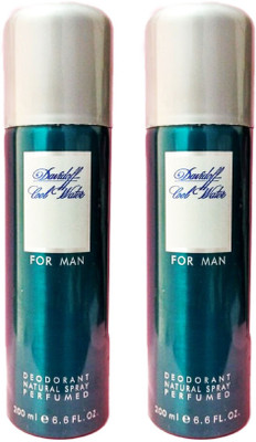 

Dahdoff Pack of 2 combo set Deodorant Spray - For Men(200 ml, Pack of 2)