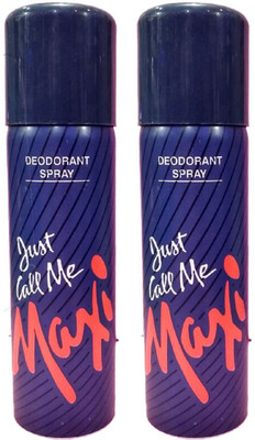 

Just call me max Pack of 2 combo set Deodorant Spray - For Men(200 ml, Pack of 2)