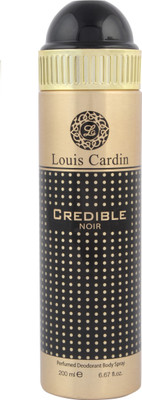 

Louis Cardin Credible-Noir Body Spray - For Men(200 ml)