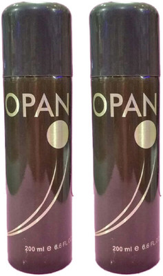 

Opan Pack of 2 combo set Deodorant Spray - For Men(200 ml, Pack of 2)
