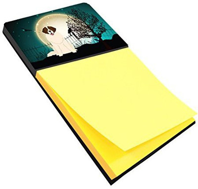 

Caroline's Treasures Pocket-size Note Pad(Halloween Scary Moscow Watchdog, Yellow)
