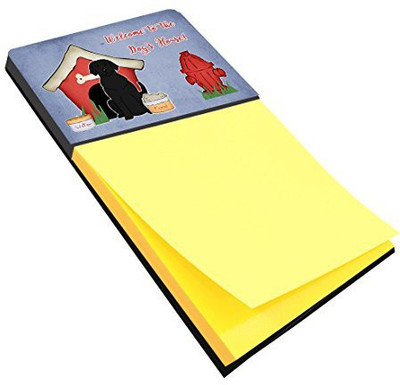 

Caroline's Treasures Pocket-size Note Pad(Dog House, Yellow)