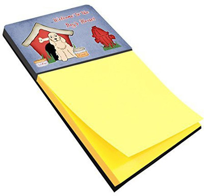 

Caroline's Treasures Pocket-size Note Pad(Dog House, Yellow)