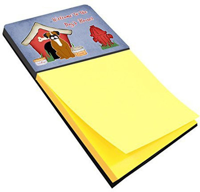 

Caroline's Treasures Pocket-size Note Pad(Dog House, Yellow)