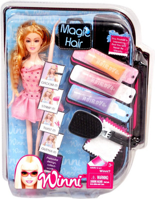 

Toyshine Magic Hair Color Changing Doll with Accessories(Multicolor)